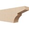 Ekena Millwork 4in. W x 8in. H x 20in. L Monterey Woodgrain TimberThane Rafter Tail, Primed Tan RFTUR04X08X20MONRCPR - alternate 1